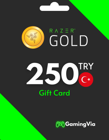 Razer Gold Gift Card 250 TRY - TURKEY